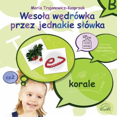 okładka Wesoła wędrówka przez jednakie słówka Część 2 książka | Trojanowicz-Kasprzak Maria