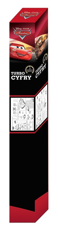 okładka Cars Cyfry tablice książka