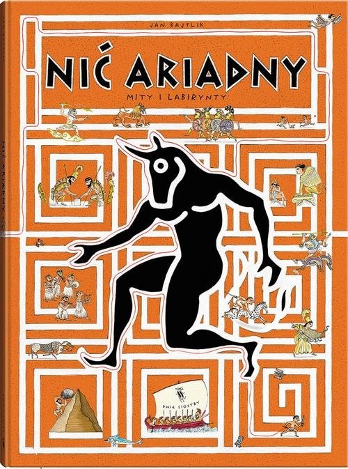 okładka Nić Ariadny Mity i labirynty książka | Bajtlik Jan
