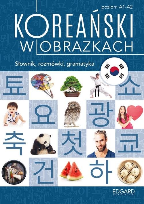 okładka Koreański w obrazkach Słownik, rozmówki, gramatyka książka | In Choi Jeong