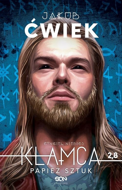 okładka Kłamca 2,8 Papież sztuk książka | Jakub Ćwiek