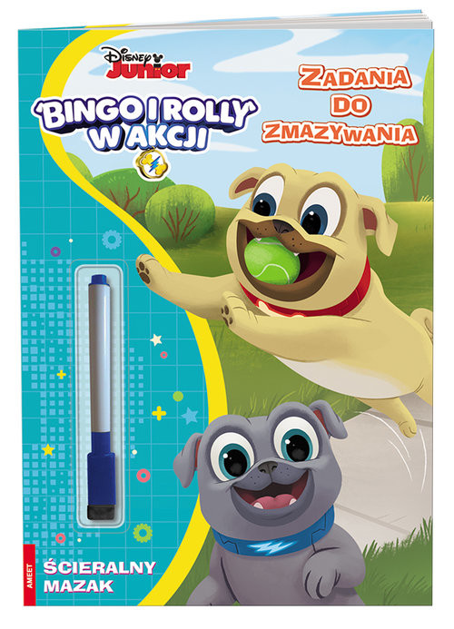 okładka Bingo i Rolly Zadania do zmazywania PTC-9102 książka