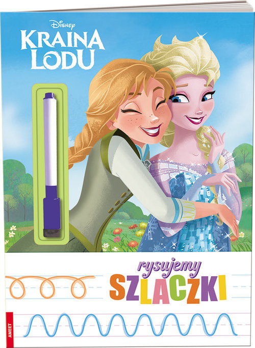 okładka Kraina Lodu Rysujemy szlaczki KSS-9101 książka