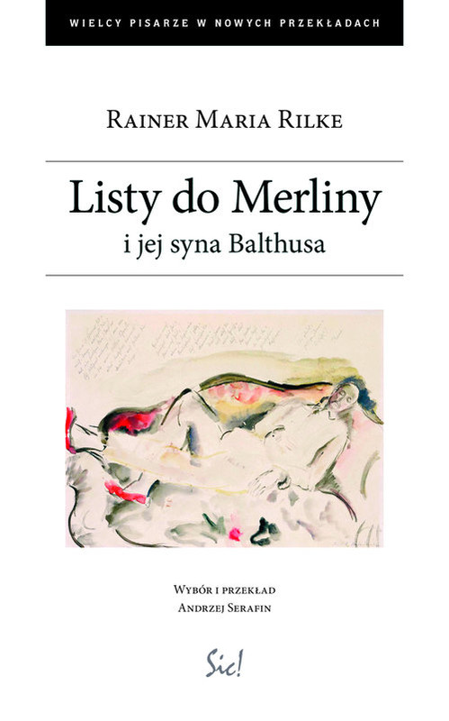 okładka Listy do Merliny i jej syna Balthusa książka | Rainer Maria Rilke