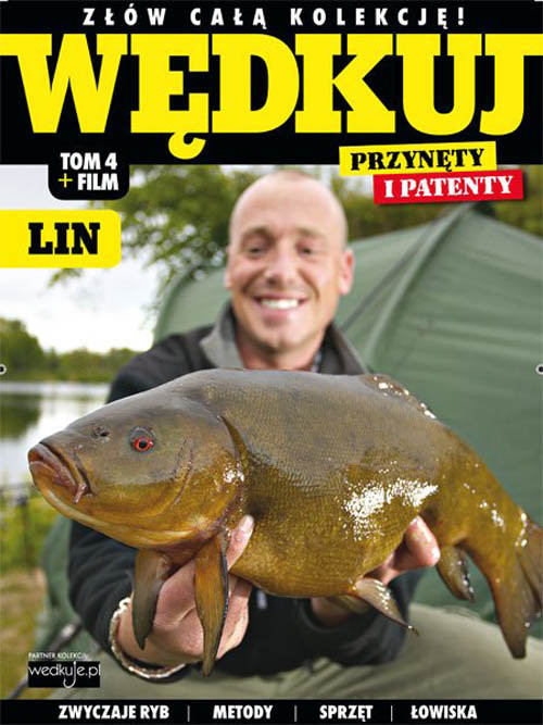okładka Wędkuj Przynęty i patenty Tom 4 + film Złów całą kolekcję. Zwyczaje ryb. Metody. Sprzęt. Łowiska (Kolekcja Edipresse) książka