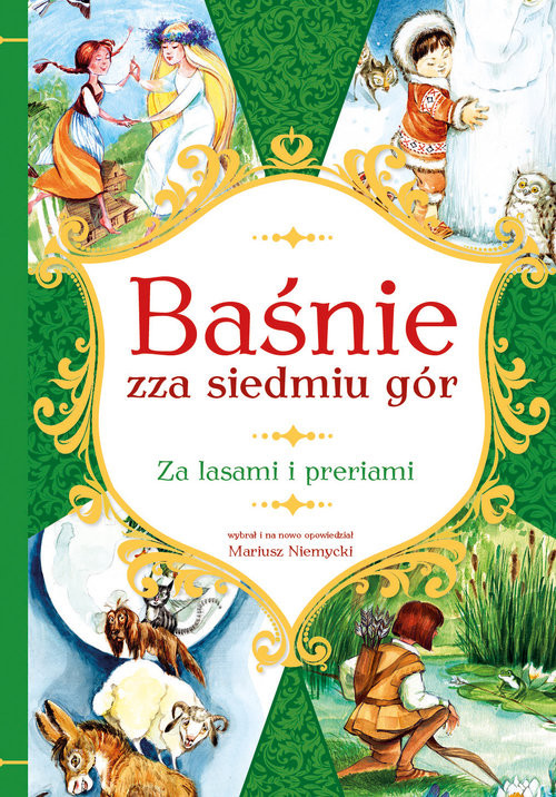 okładka Baśnie zza siedmiu gór Za lasami i preriami książka | Mariusz Niemycki