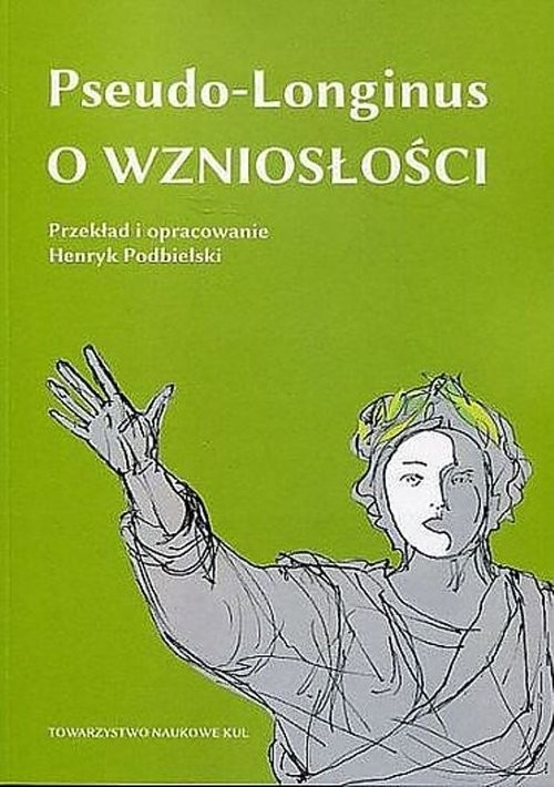 okładka O wzniosłości książka | Pseudo-Longinus