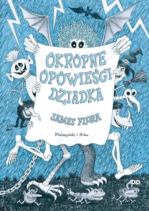 okładka Okropne opowieści dziadka książka | Flora James