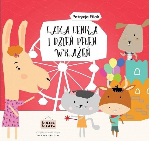okładka Lama Lenka i dzień pełen wrażeń / Tuli Mama Tuli Tata książka | Filak Patrycja