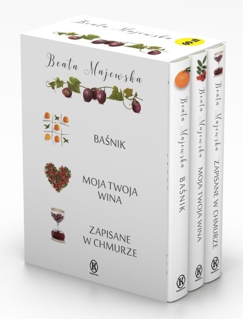 okładka Baśnik / Moja twoja wina / Zapisane w chmurze Pakiet książka | Beata Majewska