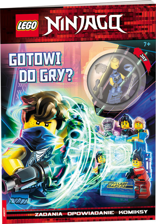 okładka Lego Ninjago Gotowi do gry? LNC-6719 książka
