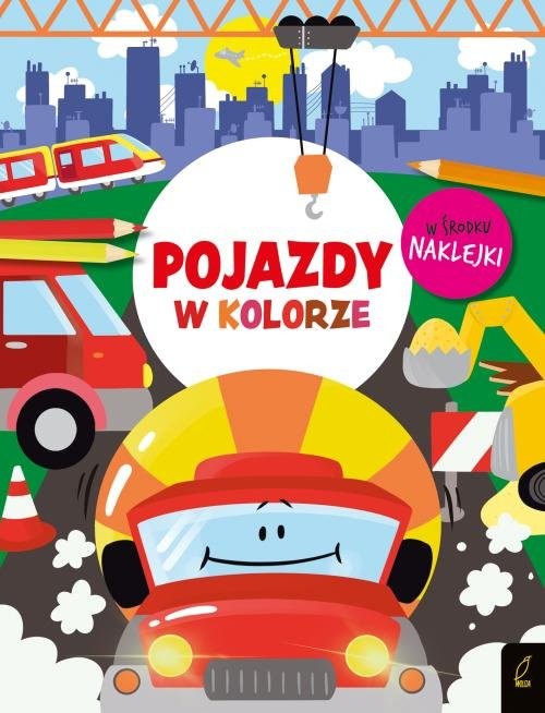 okładka W kolorze Pojazdy książka