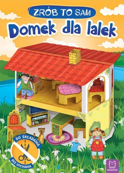okładka Domek dla lalek Zrób to sam książka