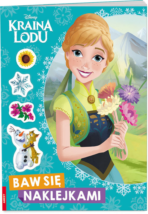 okładka Kraina Lodu Baw się naklejkami STJ-9103 książka | Opracowania Zbiorowe