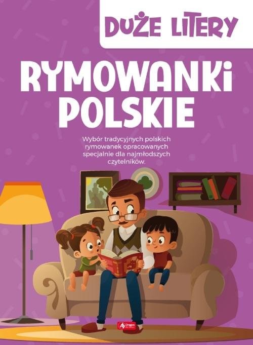 okładka Rymowanki polskie Duże litery książka | Opracowania Zbiorowe