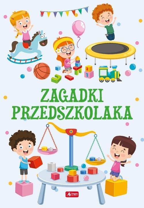 okładka Zagadki przedszkolaka książka