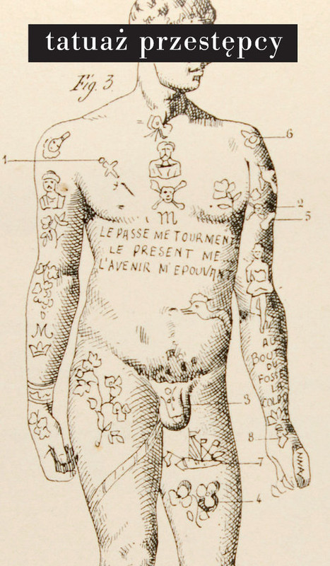 okładka Tatuaż przestępcy książka | Cesare Lombroso