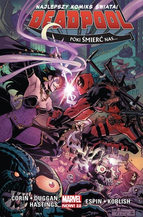 okładka Deadpool T.8 Póki śmierć nas książka | Joshua Corin, Gerry Duggan, Christopher Hastings