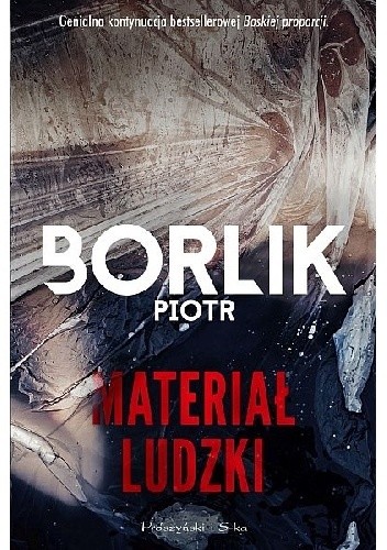 okładka Materiał ludzki  książka | Piotr Borlik