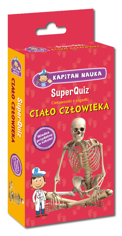 okładka Super Quiz: Ciało człowieka książka