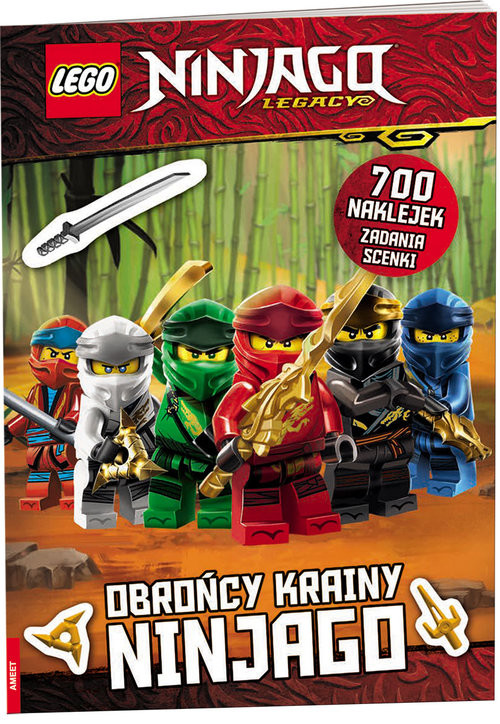 okładka LEGO Ninjago. Obrońcy krainy Ninjago LTSY-6702 książka