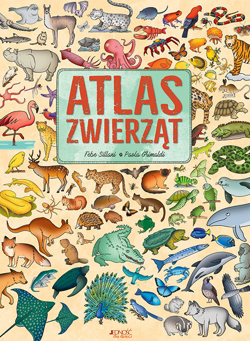 okładka Atlas zwierząt książka | Grimaldi Paola