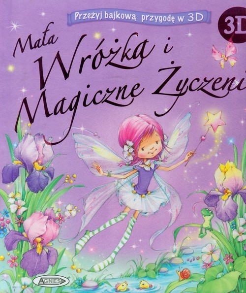 okładka Mała wróżka i magiczne życzenie 3D książka | Baxter Nicola