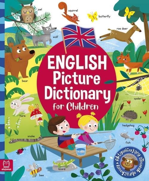 okładka English Picture Dictionary for Children  Aktywizujący słownik obrazkowy książka | Łanocha Katarzyna