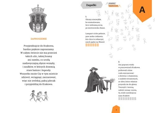 okładka Zagadki wierszyki ciekawostki o Krakowie Krakusek książka | Ewa Stadtmuller, Anna Chachulska