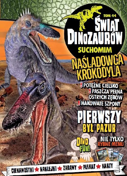 okładka Świat Dinozaurów Suchomim książka