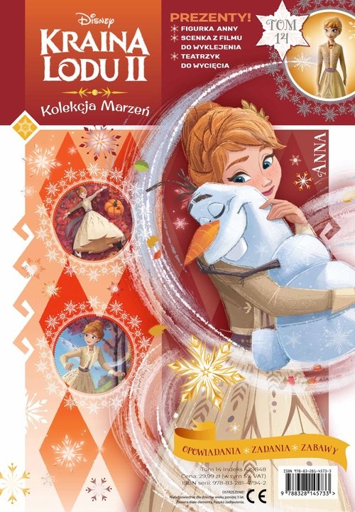okładka Kraina Lodu. Kolekcja marzeń Tom 14 Anna książka