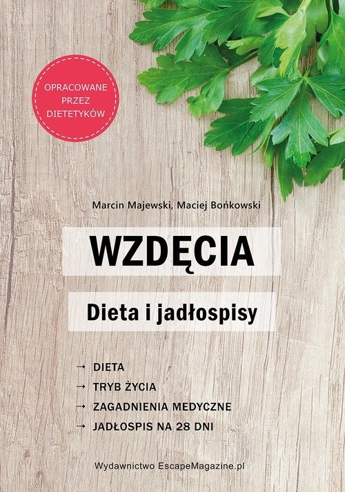okładka Wzdęcia Dieta i jadłospisy książka | Marcin Majewski, Maciej Bońkowski