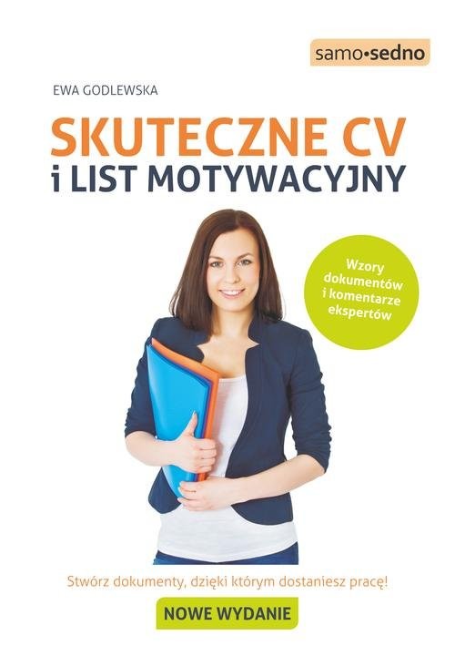 okładka Skuteczne CV i list motywacyjny Samo Sedno książka | Ewa Godlewska