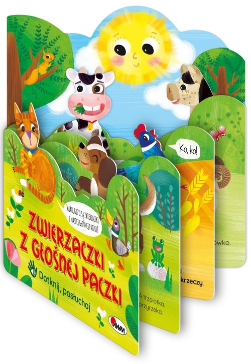 okładka Zwierzaczki z głośnej paczki książka | Kwiecińska Mirosława