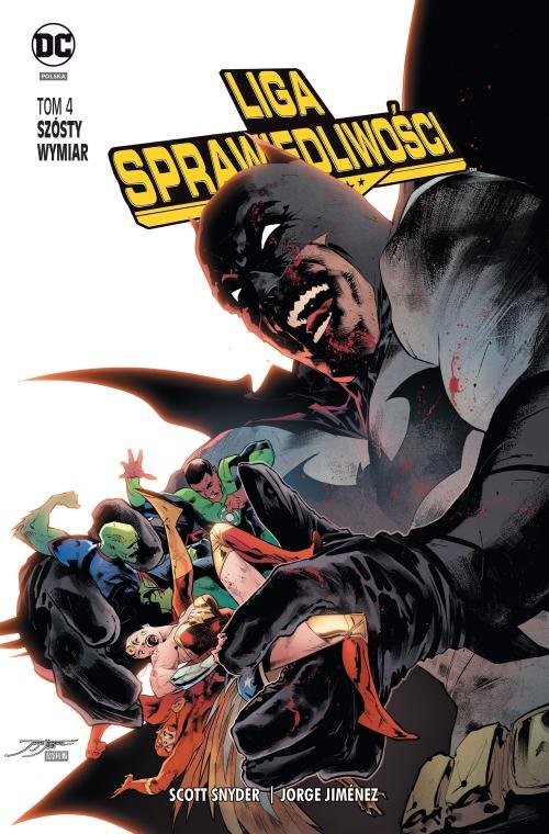 okładka Liga Sprawiedliwości Tom 4 Szósty wymiar książka