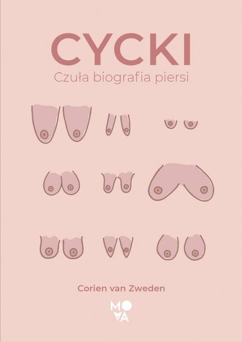okładka Cycki Czuła biografia piersi książka | Corien van Zweden