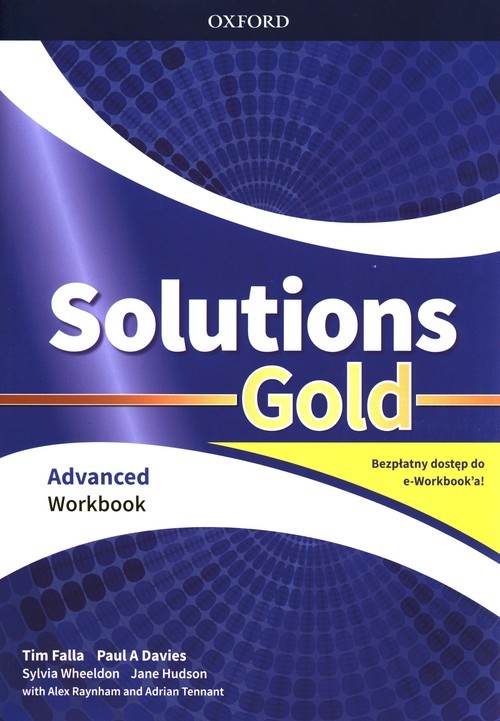 okładka Solutions Gold Advanced Workbook książka | Tim Falla, Paul A. Davies