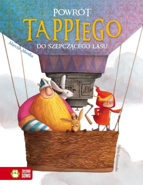 okładka Powrót Tappiego do Szepczącego Lasu książka | Marcin Mortka