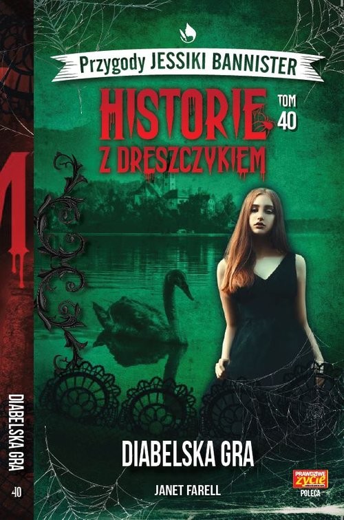okładka Historie z dreszczykiem Jessiki Bannister 40 Diabelska gra książka | Farell Janet