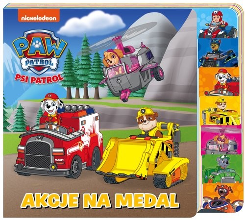okładka Psi Patrol Akcje na medal książka