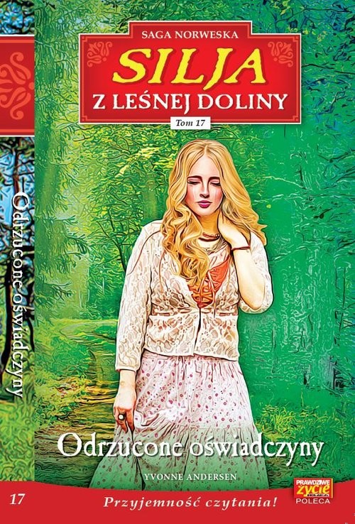 okładka Silja z Leśnej Doliny Tom 17 Odrzucone oświadczyny książka | Yvonne Andersen