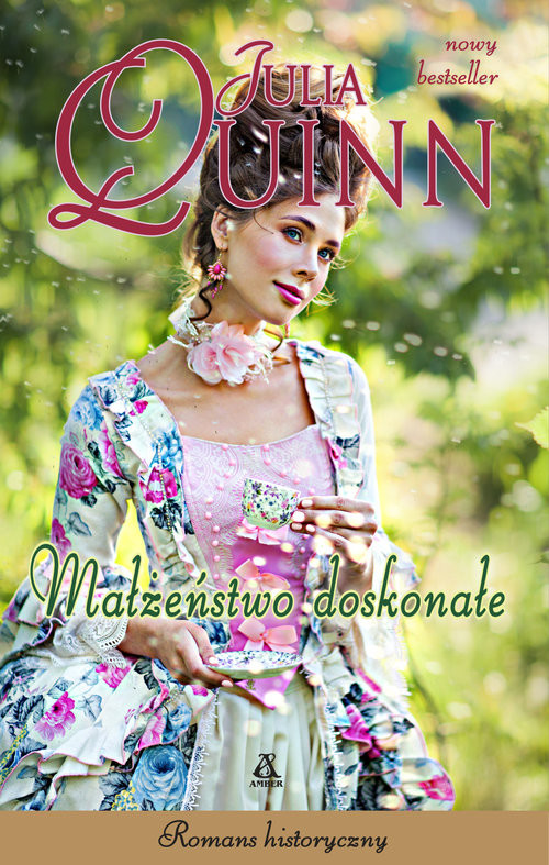 okładka Małżeństwo doskonałe Wielkie Litery książka | Julia Quinn