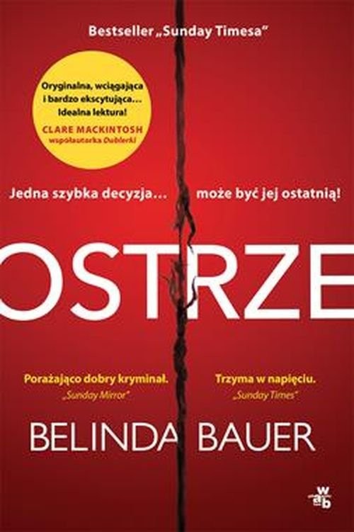okładka Ostrze książka | Belinda Bauer