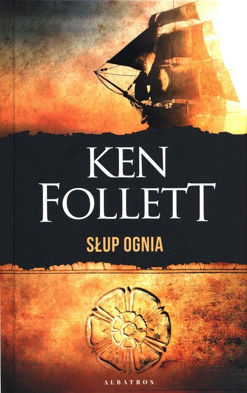 okładka Słup ognia książka | Ken Follett
