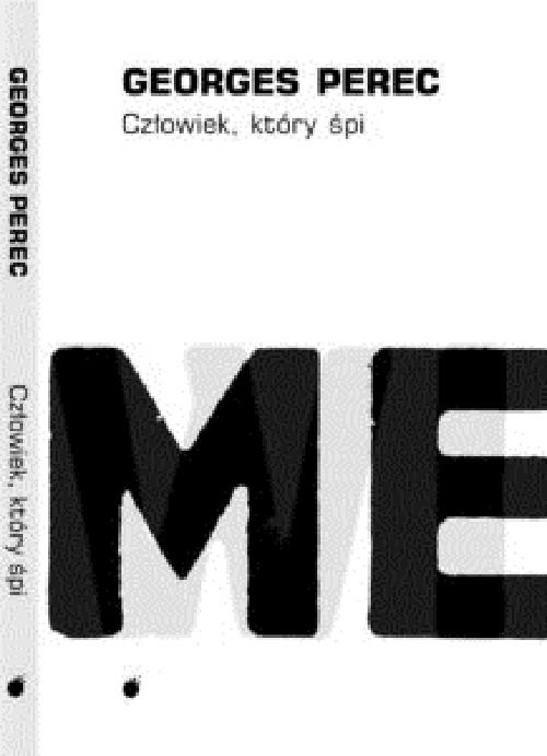 okładka Człowiek który śpi / Lokator książka | Perec Georges