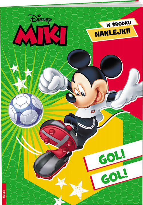 okładka Disney Miki Gol! gol! książka