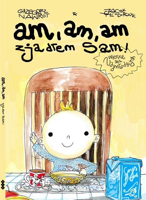 okładka Am am am zjadłem sam! książka | Grzegorz Nawrot
