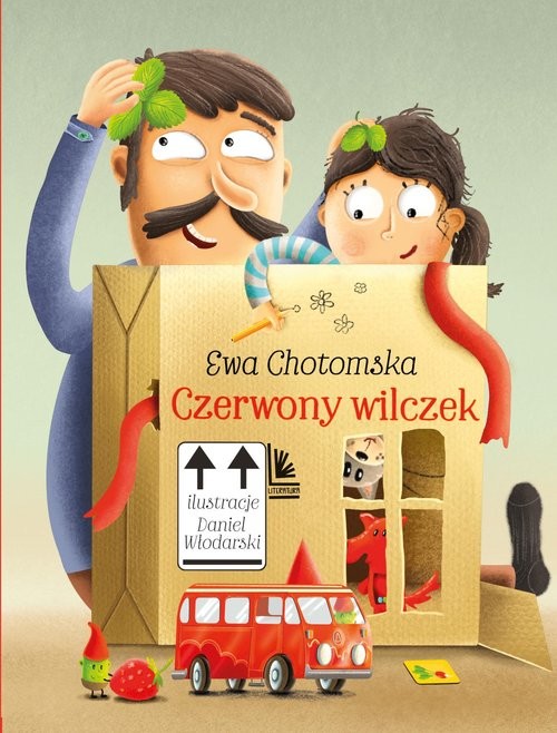 okładka Czerwony wilczek książka | Ewa Chotomska