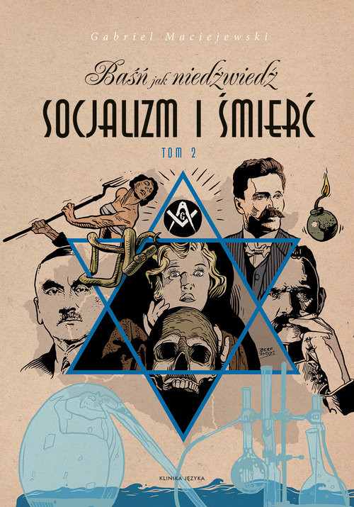 okładka Baśń jak niedźwiedź Socjalizm i śmierć Tom 2 książka | Maciejewski Gabriel