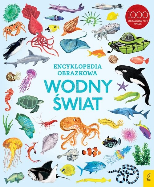 okładka Encyklopedia obrazkowa Wodny świat książka